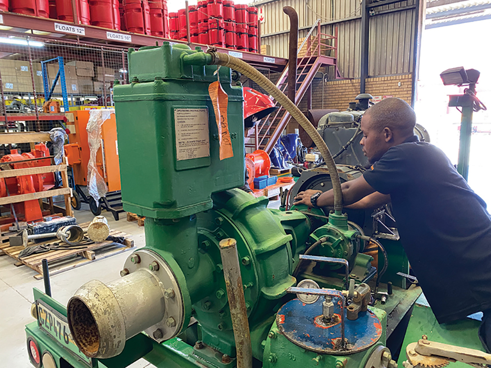 A complete rebuild of the pump set ensured reliable operation going forward for this IPR customer.