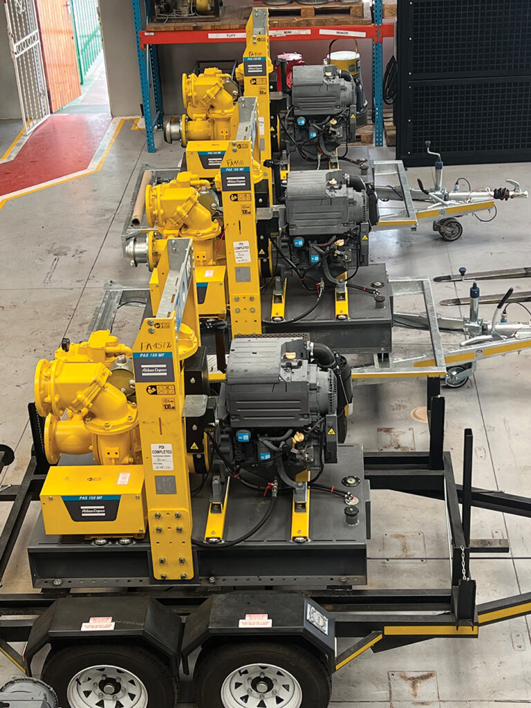 IPR has more than 200 pumps in its rental fleet which is able to handle almost any pumping task.