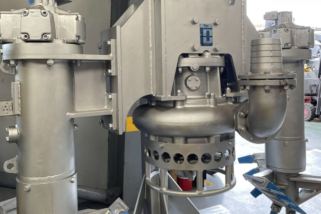 The Toyo Heavy Duty Slurry Pump, available from IPR (Integrated Pump Rental), is a benchmark in marine and mining dredging.