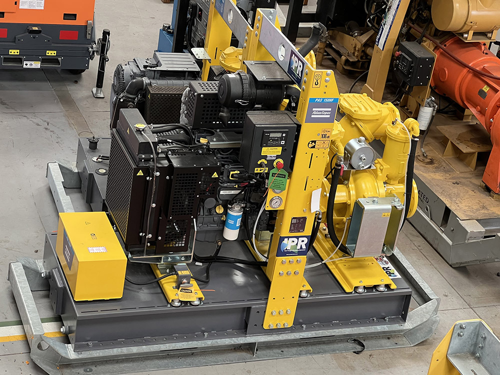 IPR’s dewatering solutions, which include Atlas Copco submersible pumps, have proven themselves indispensable in managing water levels.